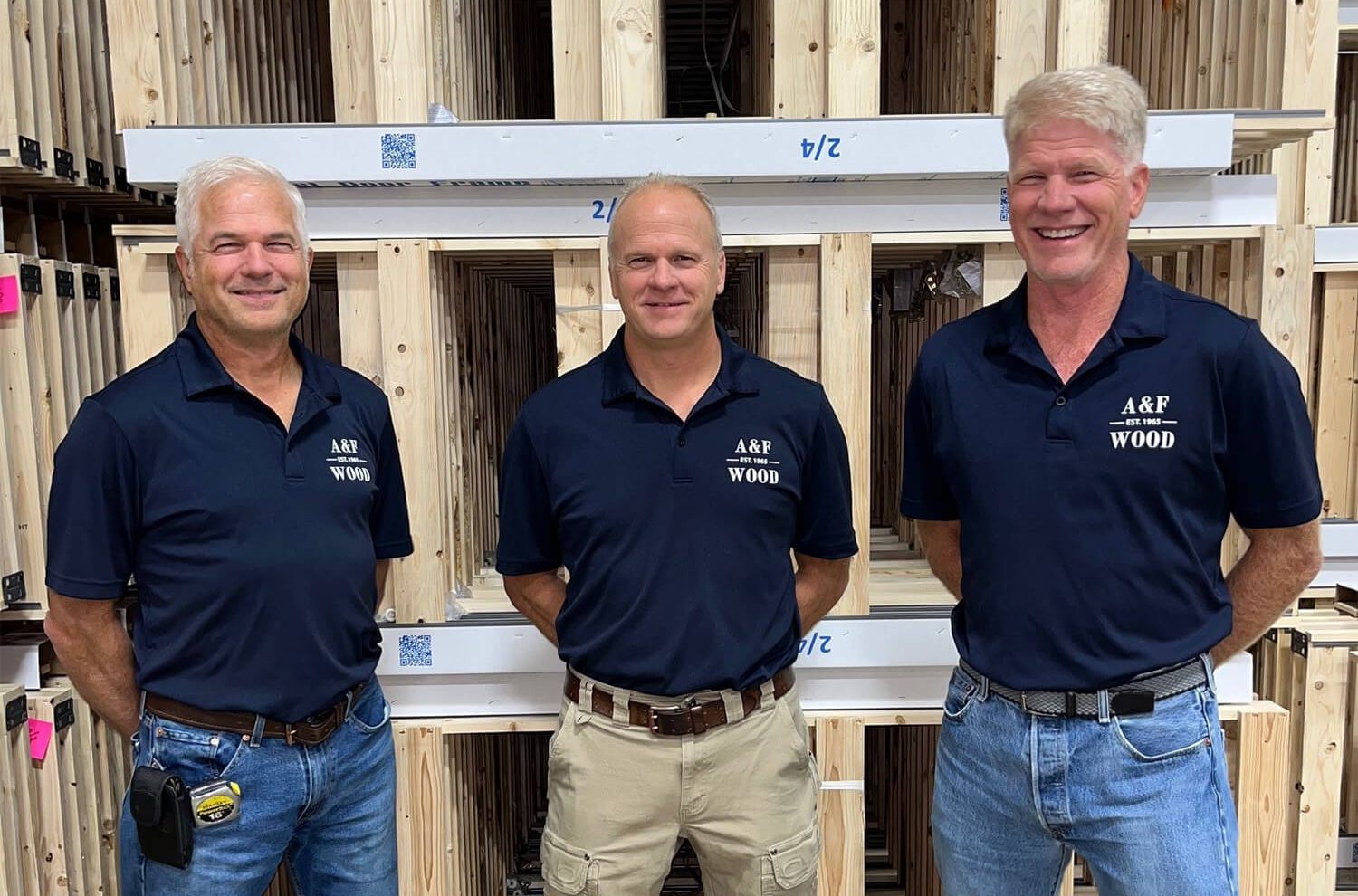 Present day photo of Patrick, Steve and Jason Korte.